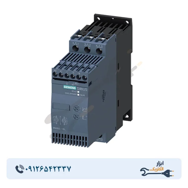سافت استارتر آنالوگ زیمنس 15 کیلووات 3RW4027-1BB14 - Image 1