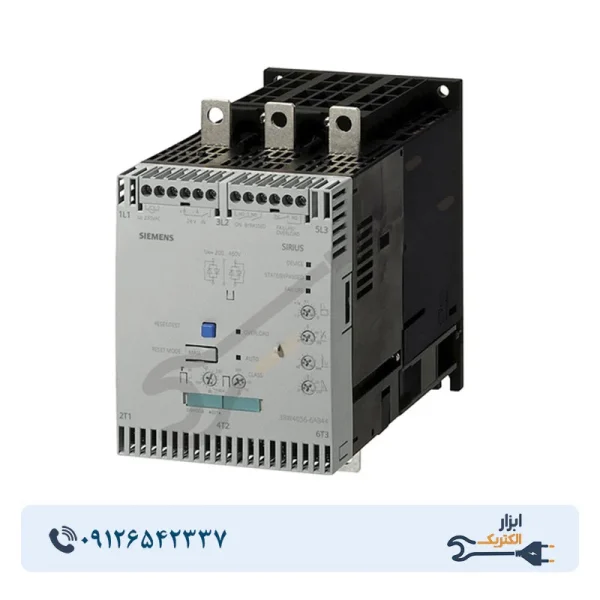 سافت استارتر آنالوگ زیمنس 90 کیلووات 3RW4056-6BB44 - Image 1