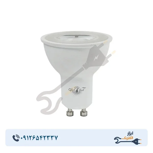 لامپ LED هالوژنی 7 وات آسیاپرتو مدل A1 پایه CU10 - Image 1
