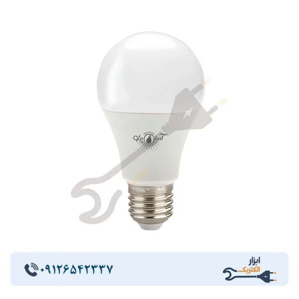 لامپ LED حبابی 12 وات آسیاپرتو مدل A6 پایه E27 - Image 1
