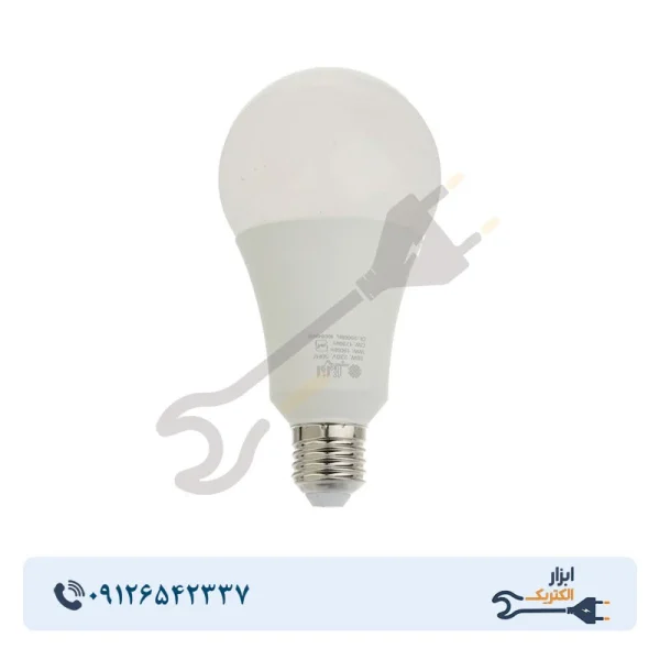 لامپ LED حبابی 18 وات افراتاب مدل AF-A80-18W پایه E27 - Image 1