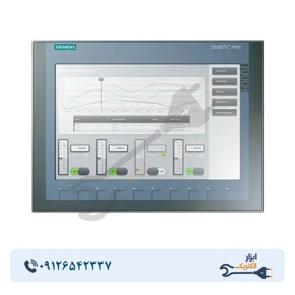 HMI مدل 12 اینچ سری Basic KTP1200 زیمنس کد 6AV2123-2MB03-0AX0 - Image 1
