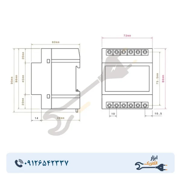 سوپر کنترل فاز (بدون نول) شیوا امواج مدل SMP-5P - Image 2