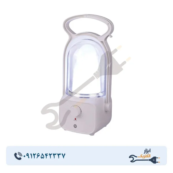 10 چراغ فانوسی شارژی دی پی مدل DP-7420 با نور مهتابی - Image 1
