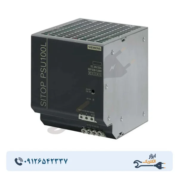 منبع تغذیه 24 ولت 20 آمپر زیمنس 6EP1336-1LB00 - Image 1