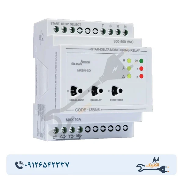 کنترل فاز ستاره مثلث سری BN شیوا امواج مدل MRBN-SD - Image 1
