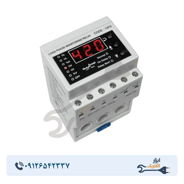 کنترل فاز بار 1 تا 60 آمپر شیوا امواج مدل LPF-60A - Image 1