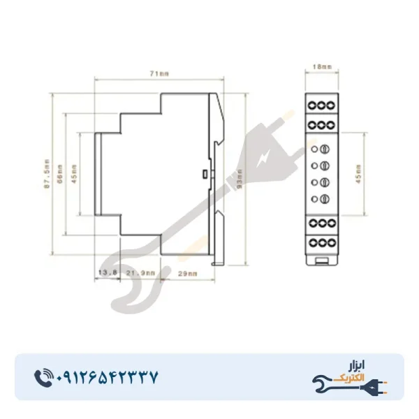 کنترل فاز با نول سری M شیوا امواج مدل MR-4P - Image 2
