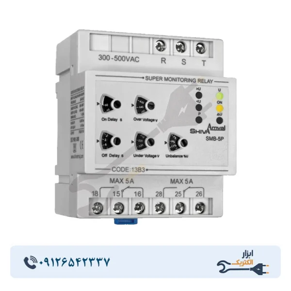 سوپر کنترل فاز (بدون نول) شیوا امواج مدل SMP-5P - Image 1
