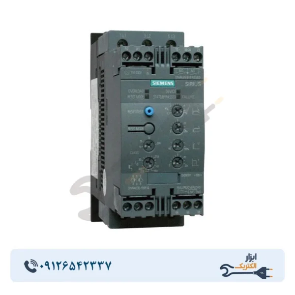 سافت استارتر آنالوگ زیمنس 30 کیلووات 3RW4037-1BB14 - Image 1