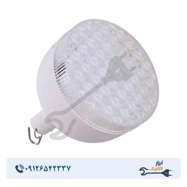 چراغ اضطراری شارژی دی پی مدل DP-7857 ظرفیت ۴۸ وات مهتابی - Image 5