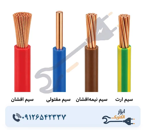 انواع سیم برق