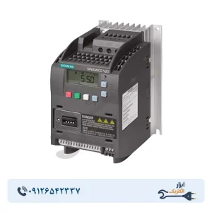 اینورتر تکفاز زیمنس سری V20 توان ۱٫۱ کیلووات کدفنی ۶SL3210-5BB21-1UV1