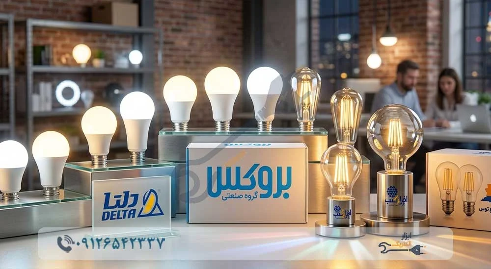 بهترین برند لامپ ال ای دی ایرانی و خارجی