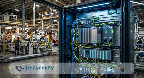 PLC رک یا صنعتی پیشرفته