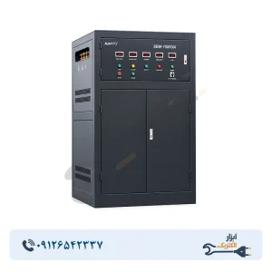 استابلایزر سه ستونی سه موتوره سه فاز برند آلجا SBW مدل 200KVA