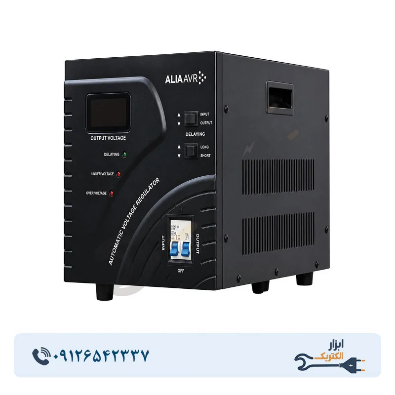 Servo-Motors-Stablizer استابلایزر سِروُو موتوری سه فاز برند آلجا TNS مدل 30KVA - تصویر 1