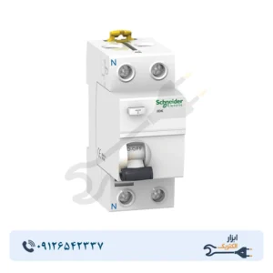 محافظ جان تک فاز 40 آمپر اشنایدر 300 میلی آمپر قدرت قطع 6kA کد A9R75240