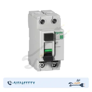 محافظ جان تک فاز 25 آمپر اشنایدر 30 میلی آمپر قدرت قطع 10kA کد M9R11225
